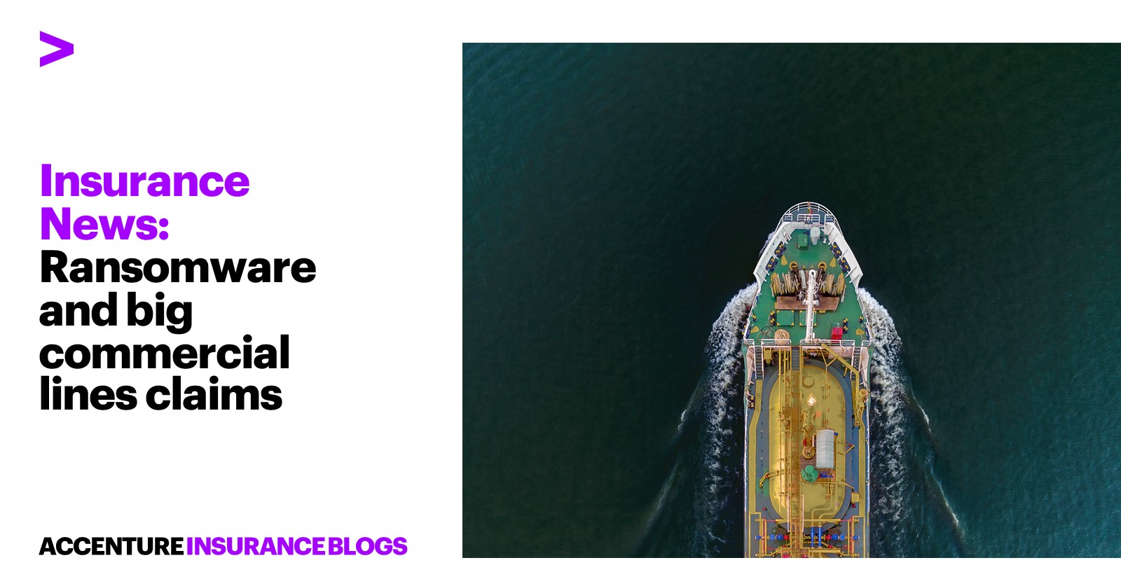 Accenture Ransomware Insurance News: Ransomware and big commercial lines claims | Insurance ...